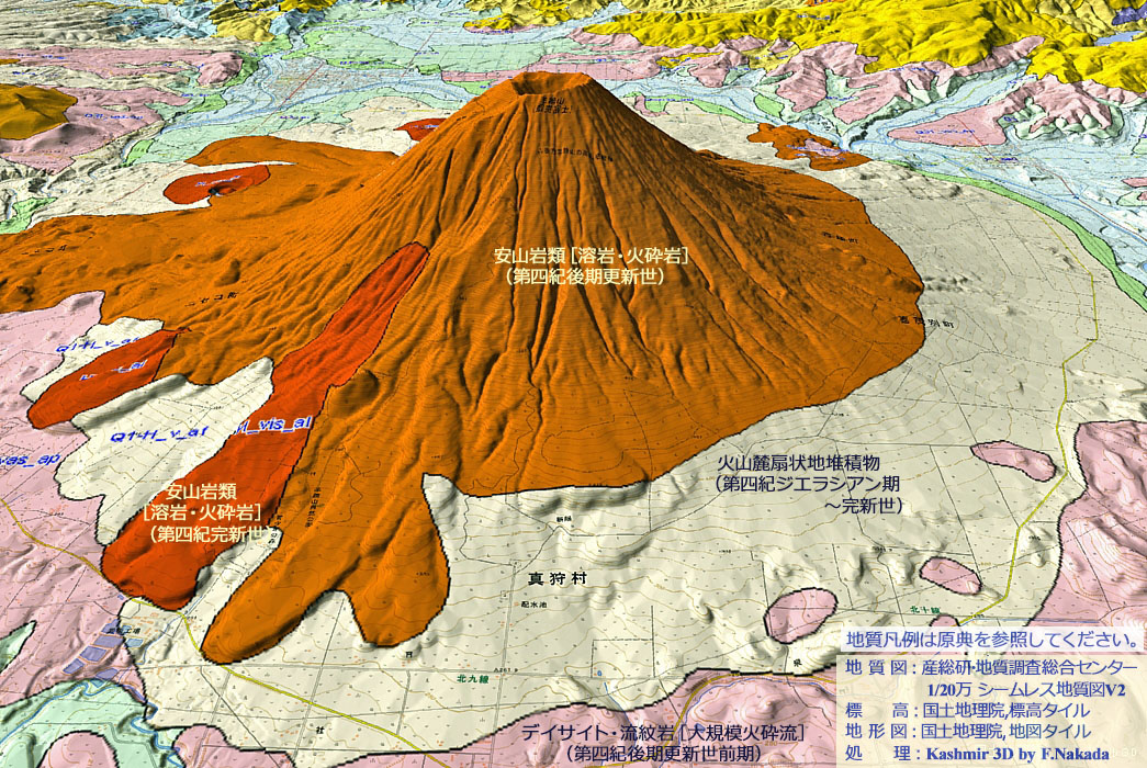 日本の地形千景 北海道 羊蹄山