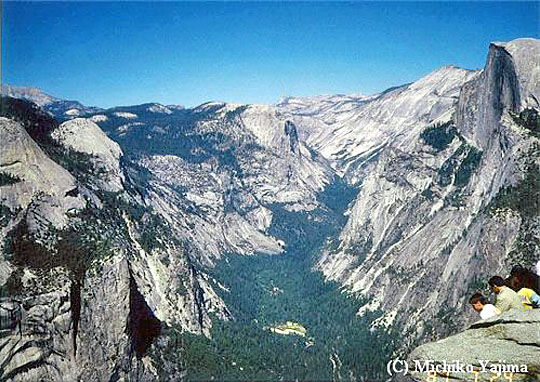 世界の地質案内 アメリカ，カリフォルニア州：ヨセミテ国立公園［地質